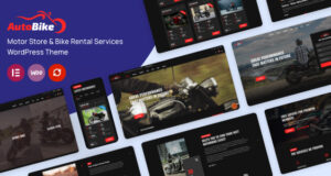 Autobike – WordPress-Template für Motorradgeschäft und Fahrradverleih