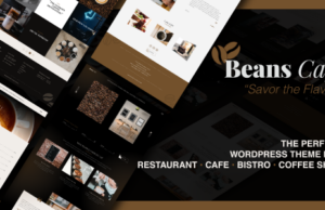 Beanscafe – Elementor-Restaurantthema für Kaffeehaus und Cafeteria
