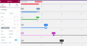 Bereichsschiebereglerfeld für Elementor-Formulare