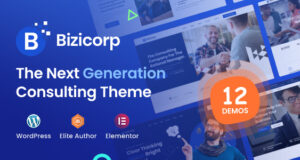 BiziCorp – WordPress-Vorlage für Unternehmensberatung