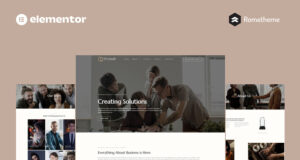 D’Consult – Business Consulting Elementor Pro Vollständiges Site-Vorlagen-Kit