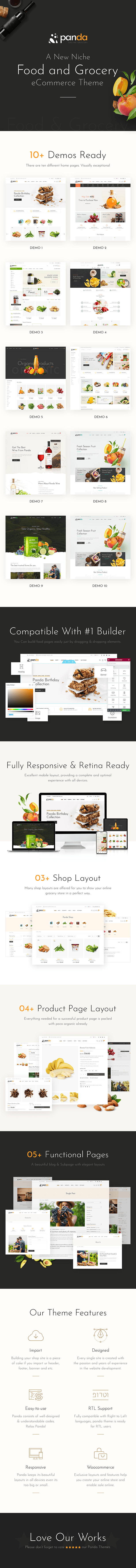 PandaStore |  WooCommerce-Theme für Lebensmittel und Lebensmittel – 2