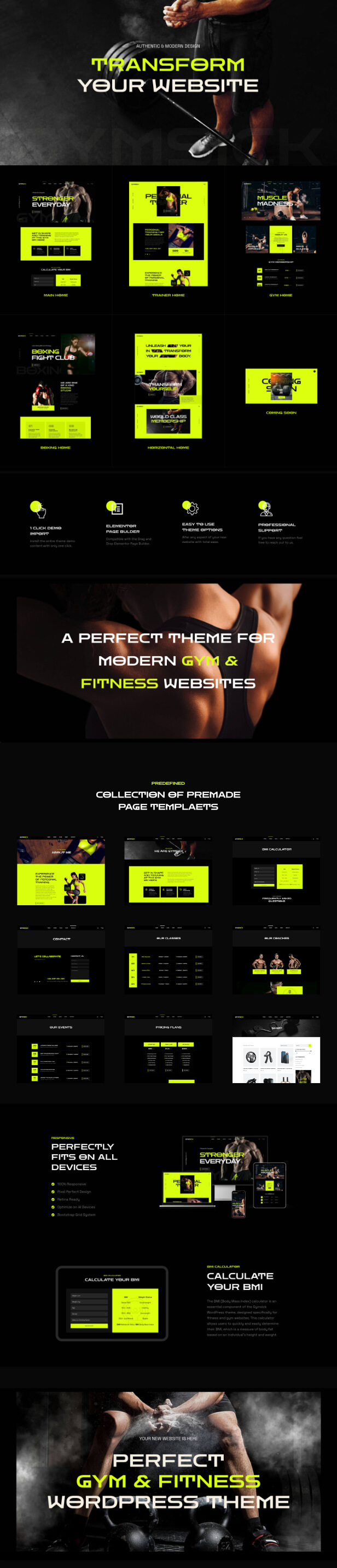 Gymsick – Fitness- und Fitnessstudio-WordPress-Theme