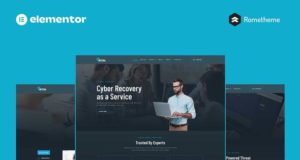 Intera – Cybersecurity Elementor Pro Vollständiges Site-Vorlagen-Kit