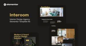 Interroom – Elementor-Vorlagenkit für Innenarchitektur und Architektur