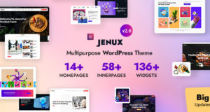 Jenux – Mehrzweck-WordPress-Template