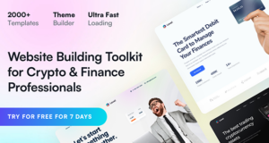 Level – Financial Technology & Crypto WordPress Template