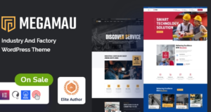 Megamau – Industrie- und Fabrik-WordPress-Layout + RTL