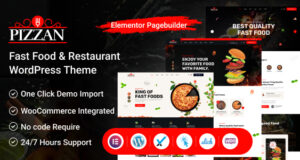 Pizzan – WordPress-Vorlage für Fast Food und Restaurants