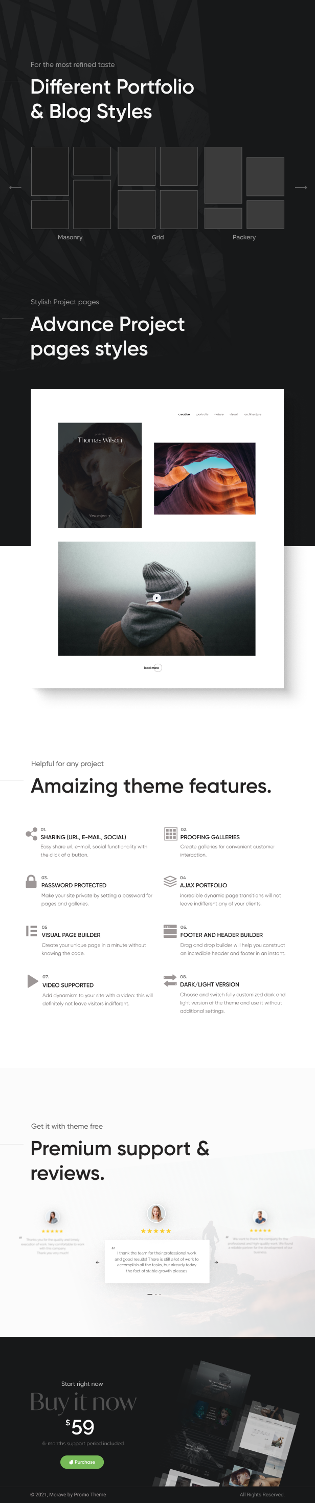 Morave – AJAX Portfolio WordPress Theme – 8