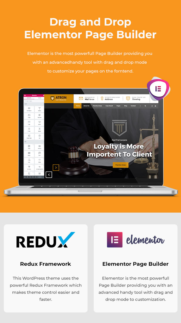 ATRON || Attorney & Lawyers WordPress Theme - 6