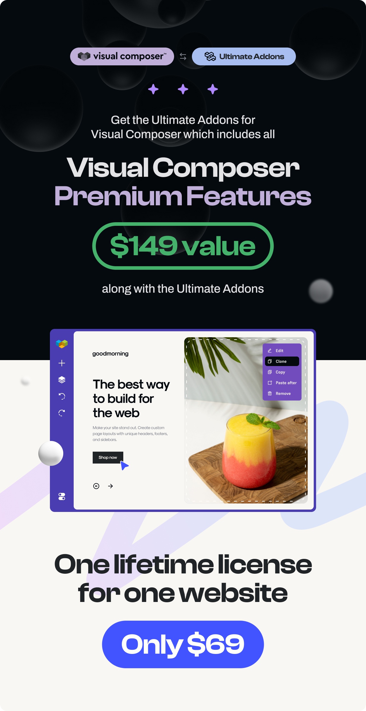 Ultimative Add-ons für Visual Composer – Alle Premium-Funktionen enthalten