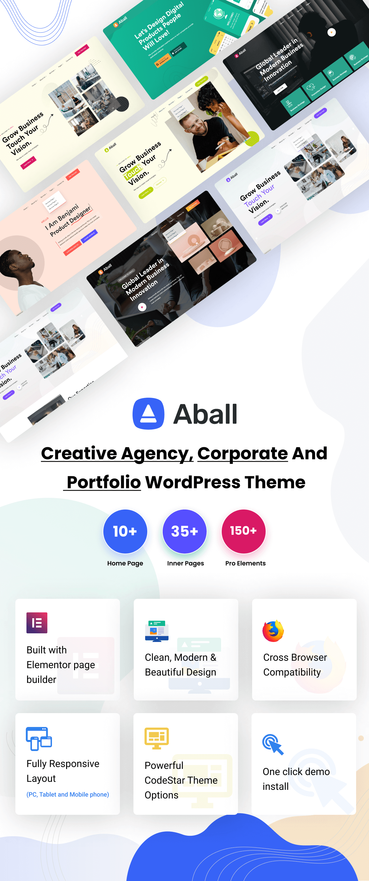 Aball – Kreativagentur-Theme