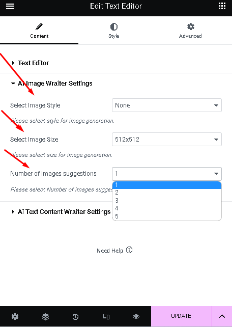 WrAIter - AI Assisted Autocontent Elementor support and Woocommerce Products contents AI Generation - 6