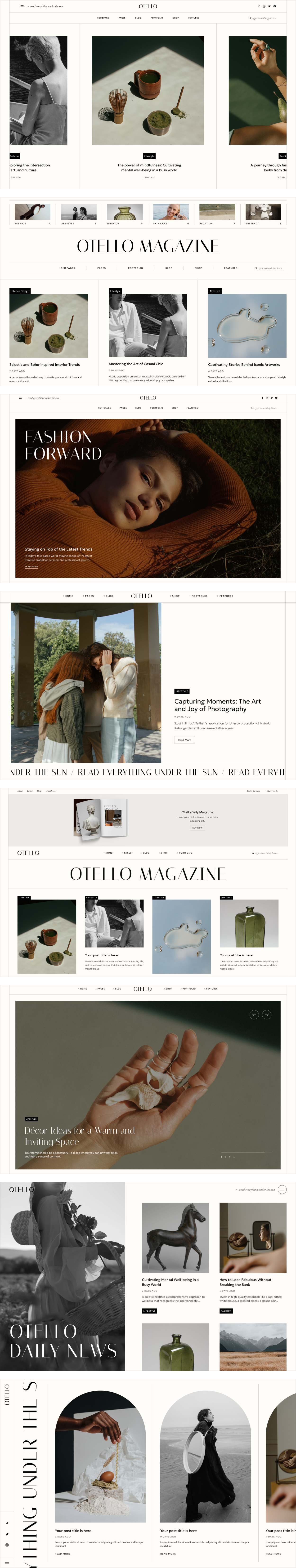 Otello - Personal WordPress Blog and Magazine