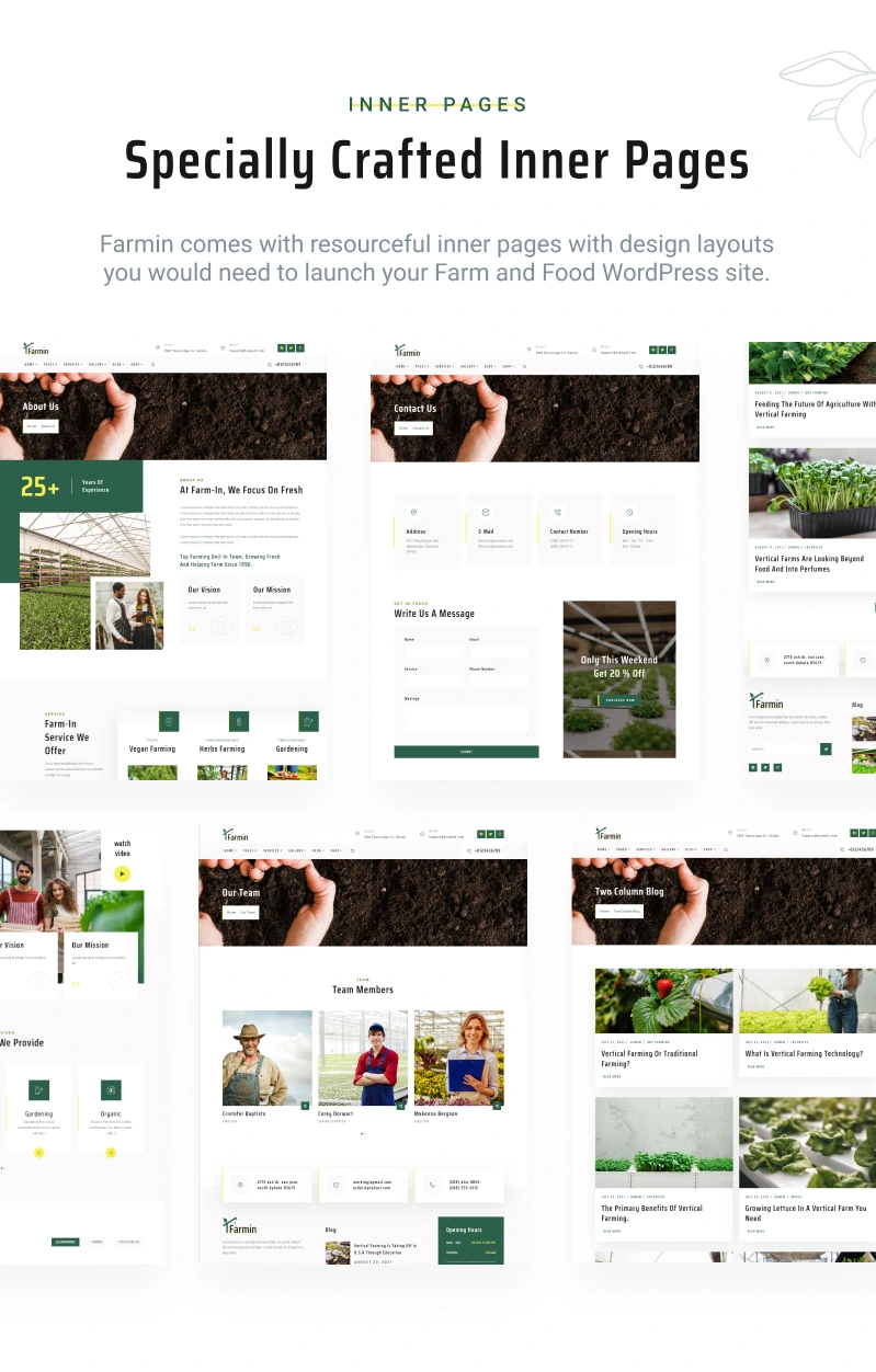 Farmin – WooCommerce-Theme für Landwirtschaft und ökologischen Landbau – 9
