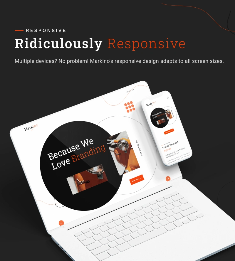 Markino – Kreatives WordPress-Theme für Marketingagentur – 10