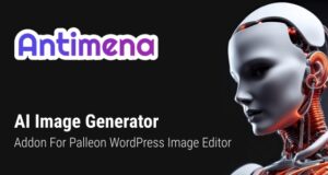 Antimena – AI Image Generator Add-on für Palleon WordPress Image Editor