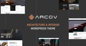 Arcov – Architektur-Innenraum-WordPress-Vorlage