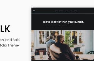 BLK – Ein dunkles und mutiges Portfolio-Thema