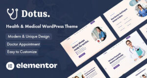 Dotus – WordPress-Vorlage für Gesundheit und Medizin