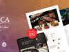 Erica – WordPress-Vorlage für Restaurant und Kaffee