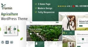 Farmin – WooCommerce-Template für Landwirtschaft und ökologischen Landbau