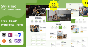 Fitro – Personal Trainer WordPress-Template