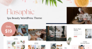 Flasaphic – Spa Beauty WordPress-Layout