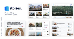 Geschichten – Persönliches Blog-WordPress-Template