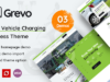 Grevo – WordPress-Vorlage für Elektromobilitätsdienste