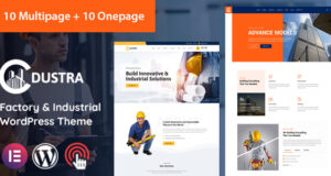 Industrielles WordPress von Dustra Factory