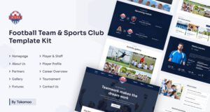 Intera | Elementor-Vorlagenkit für Fußballmannschaften und Sportvereine