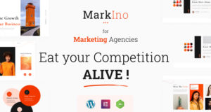 Markino – Kreatives WordPress-Vorlage der Marketingagentur