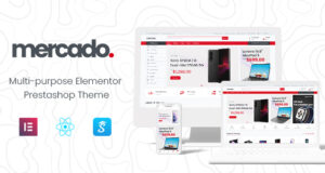 Mercado Elementor – Mehrzweck-Prestashop-Elektronik-Template