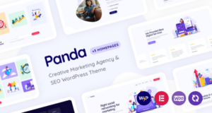 Panda – Agentur für kreatives Marketing und SEO-WordPress-Vorlage