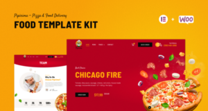 Pipirima – Elementor-Vorlagenkit für Pizza- und Essenslieferungen