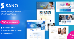 Sano – Medizinisches WordPress-Vorlage