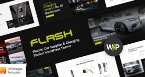 The Flash – WordPress-Layout für Elektroautolieferant und Ladestation