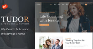 Tudor – WordPress-Layout für Lebensberater und Berater