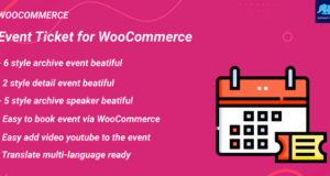 Veranstaltungsticket für WooCommerce