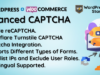 WooCommerce Advanced CAPTCHA - Google Cloudflare hCaptcha