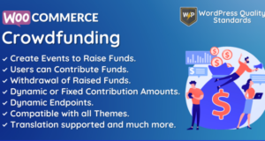 WooCommerce-Crowdfunding | Veranstaltungsfondspool