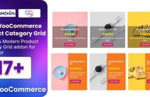 WooCommerce-Produktkategorie-Raster-Add-on für Elementor