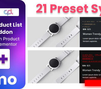 WooCommerce-Produktlisten-Add-on für Elementor