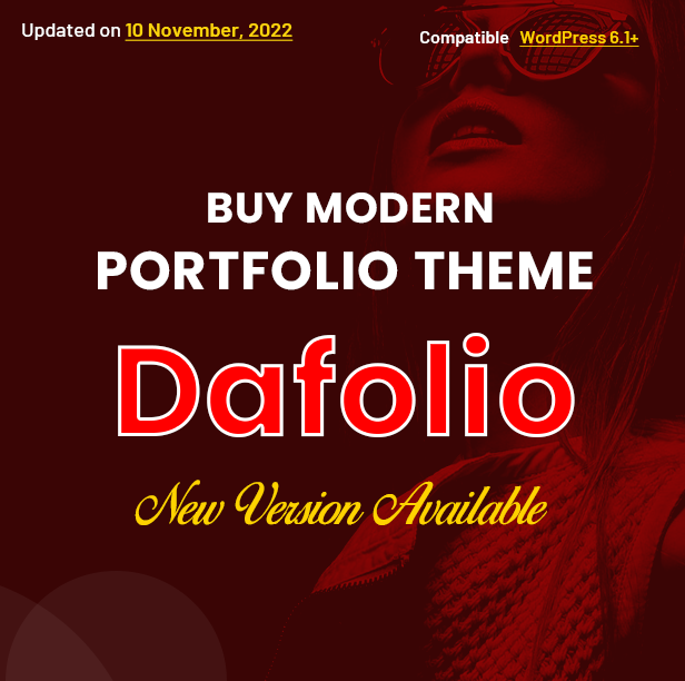 Dafolio – Ein Portfolio-WordPress-Theme – 1
