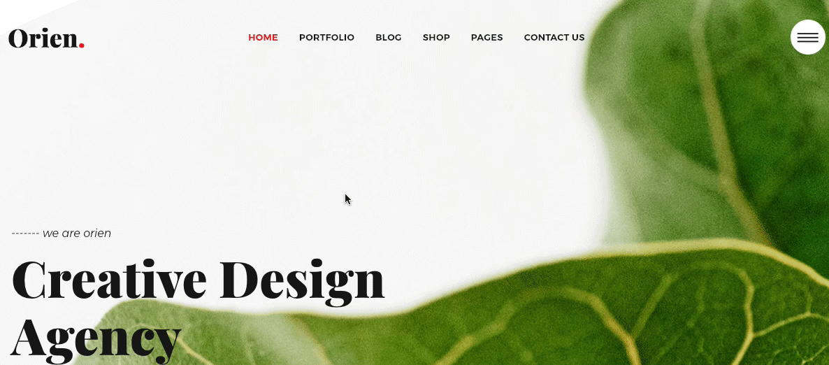 Orien – Kreatives Portfolio-WordPress-Theme – 6