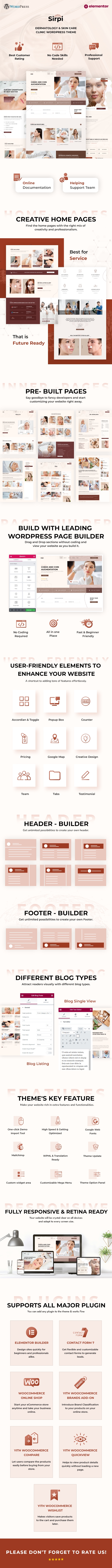 Sirpi – Medizinisches WordPress-Theme – 1