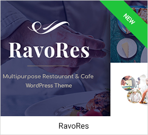 Restaurant- und Café-WordPress-Theme