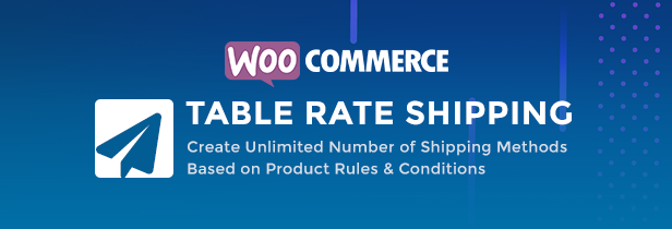 WooCommerce-Tischpreisversand – WooCommerce Advanced Shipping – Versandart